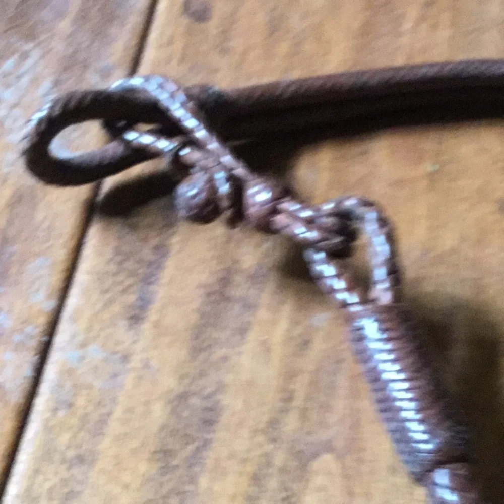 Vintage western Rommel romal reins western riding reining horsemanship AQHA ARAB - Picture 13 of 14